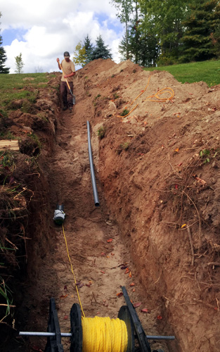 Conduit Underground Installation